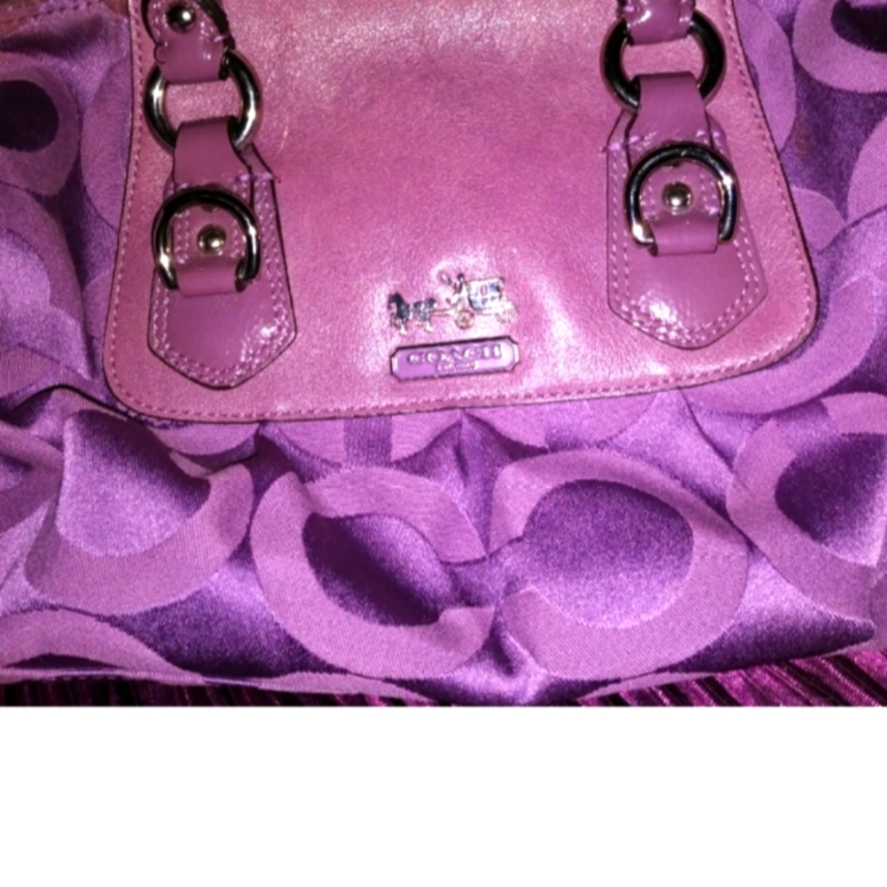 Coach Purple Women's Bag